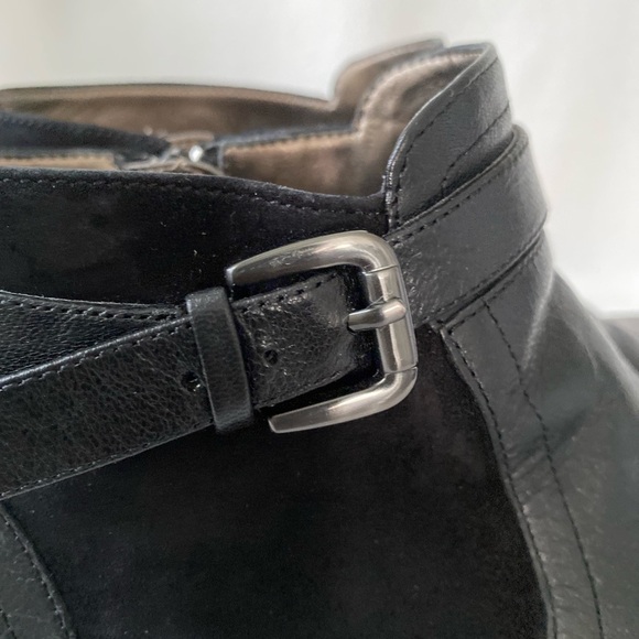 EasySpirit e360 Black Leather Size 6M Ankle Boot - Picture 15 of 16